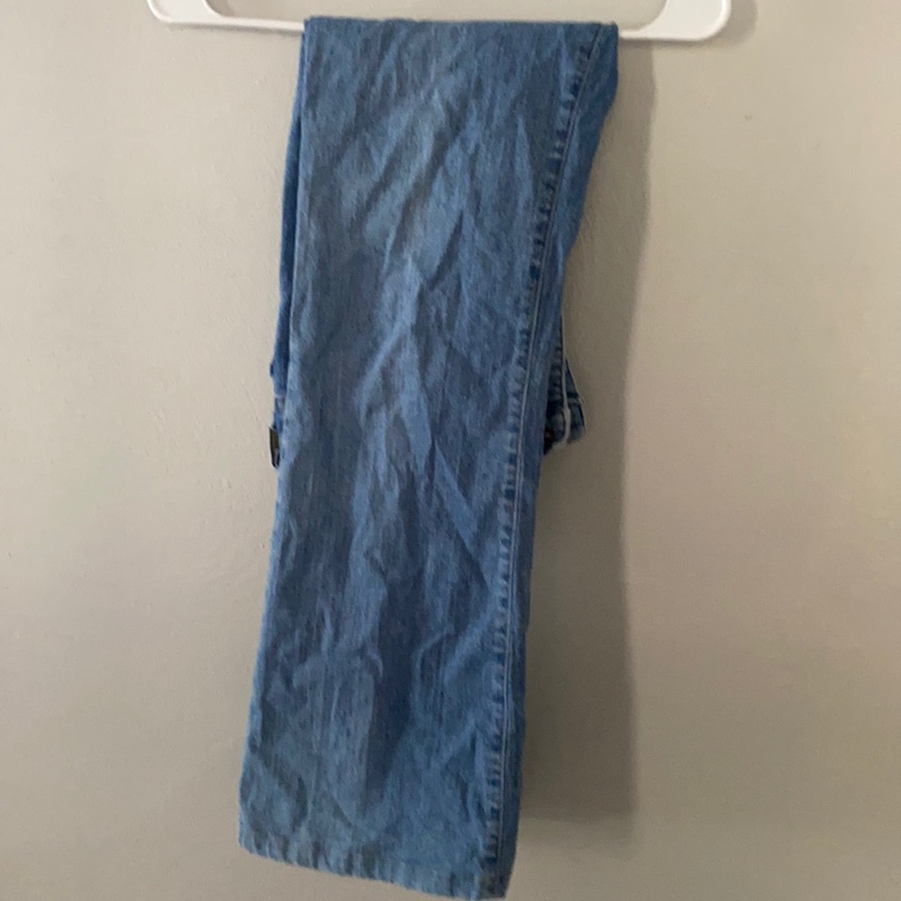 Straight leg jeans
